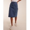 Pocket Denim Skirt