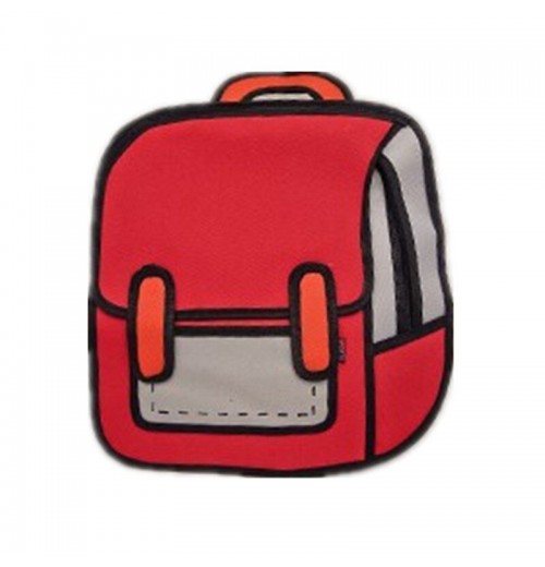 2D Drawing Backpack