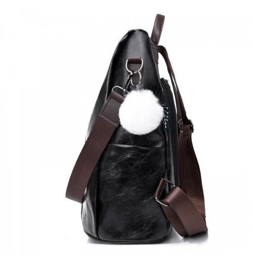 Anti Theft Backpack Women Leather