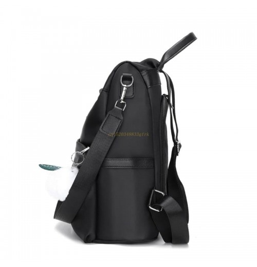 Hidden Zipper Backpack Purse